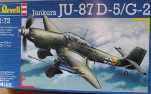 REVELL 1/72 04153 JUNKERS Ju 87D-5/G-2
