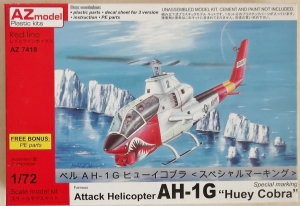 AZ MODEL 1/72 7418 AH-1G HUEY COBRA