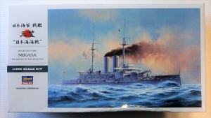HASEGAWA 1/350 Z21 IJN BATTLESHIP MIKASA THE BATTLE OF THE JAPAN SEA