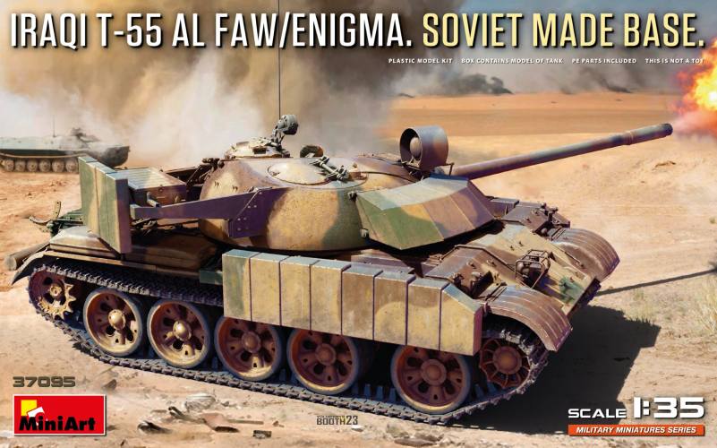 MINIART 1/35 37095 IRAQI T-55 AL FAW/ENIGMA