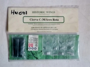 HISTORIC WINGS 1/72 CIERVA C-30/AVRO ROTA
