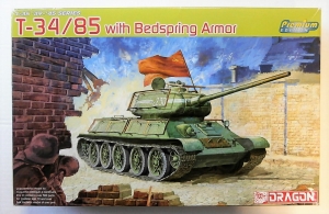 DRAGON 1/35 6266 T-34/85 WITH BEDSPRING ARMOUR