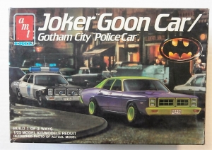 AMT/ERTL 1/25 6826 JOKER GOON CAR/GOTHAM CITY POLICE CAR