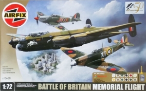 AIRFIX 1/72 10600 BATTLE OF BRITAIN MEMORIAL FLIGHT - NO PAINTS GLUE ETC