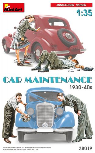 MINIART 1/35 38019 CAR MAINTENANCE 1930-40 S