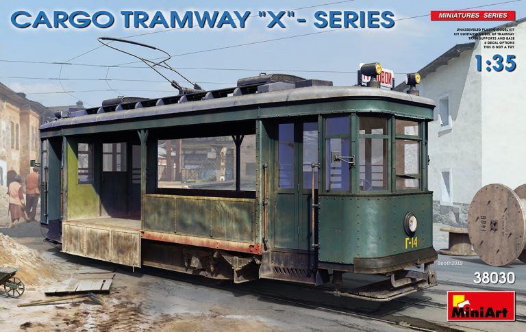 MINIART 1/35 38030 CARGO TRAMWAY X - SERIES