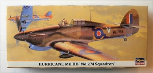 HASEGAWA 1/72 00275 HURRICANE Mk.IIB No.274 SQUADRON