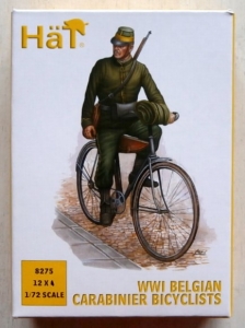 HAT INDUSTRIES 1/72 8275 WWI BELGIAN CARABINIER BICYCLISTS