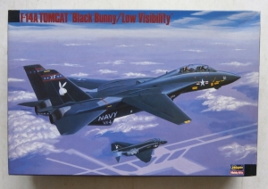 HASEGAWA 1/72 SP5 F-14A TOMCAT BLACK BUNNY LOW VISIBILITY