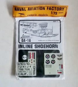 ESOTERIC 1/72 NAF-7 LOENIG OA-1A INLINE SHOEHORN