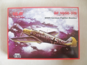 ICM 1/72 72135 MESSERSCHMITT Bf 109E-7/B