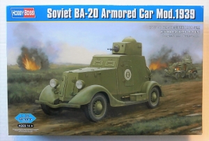 HOBBYBOSS 1/35 83883 SOVIET BA-20 ARMOURED CAR Mod.1939
