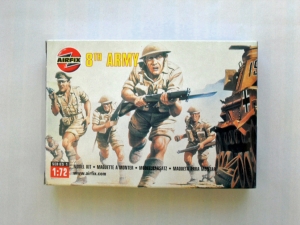 AIRFIX 1/72 01709 WWII BRITISH 8th ARMY