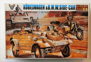 SCIENCE TREASURY 1/72 12 KUBELWAGEN   B.M.W. SIDE-CAR