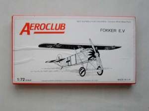 AEROCLUB 1/72 FOKKER E.V