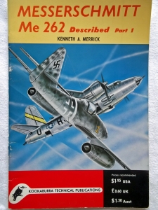 KOOKABURA  MESSERSCHMITT Me 262 DESCRIBED PART 1