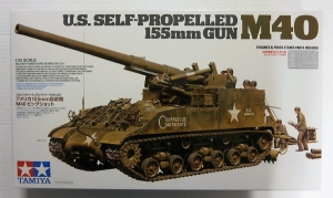 TAMIYA 1/35 35351 M40 US SELF PROPELLED 155mm GUN