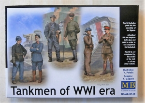 MASTERBOX 1/35 35134 TANKMEN OF WWI ERA