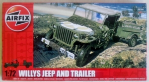 AIRFIX 1/72 01322 WILLYS JEEP   TRAILER