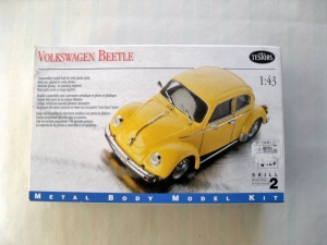 TESTORS 1/43 137 VOLKSWAGEN BEETLE METAL BODY MODEL KIT