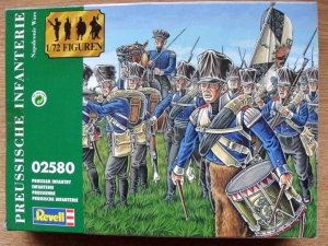 REVELL 1/72 2580 NAPOLEONIC PRUSSIAN INFANTRY 