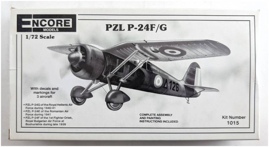 ENCORE 1/72 1015 PZL P-24F/G