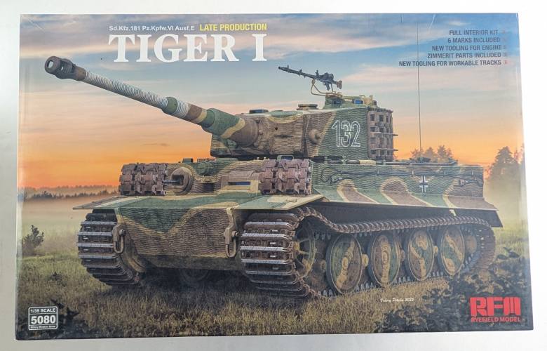 RYE FIELD MODEL 1/35 5080 TIGER I LATE PRODUCTION