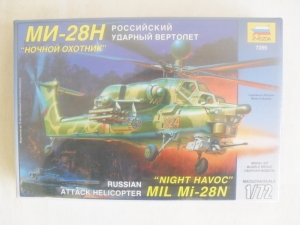 ZVEZDA 1/72 7255 MIL Mi-28N NIGHT HAVOC