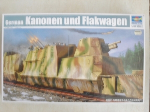 TRUMPETER 1/35 01511 GERMAN KANONEN UND FLAKWAGEN  UK SALE ONLY 