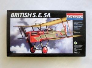 MONOGRAM 1/48 74012 BRITISH S.E 5A