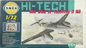 SMER 1/72 0886 Me 262 A1/AVIA S 92 HI TECH