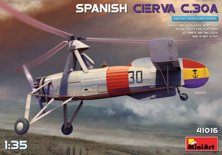 MINIART 1/35 41016 SPANISH CIERVA C.30A