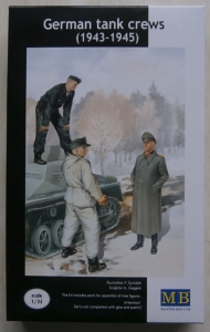 MASTERBOX 1/35 3508 GERMAN TANK CREWS 1943-45