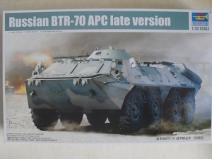 TRUMPETER 1/35 01591 BTR-70 APC  LATE VERSION 