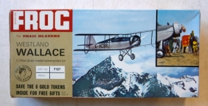 FROG 1/72 F167 WESTLAND WALLACE GOLD TOKEN