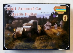 STRELETS 1/72 A011 WWII ARMOURED CAR AUSTIN-PUTILOV