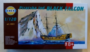 SMER  0901 PIRATE SHIP BLACK FALCON 1/120