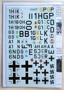 XTRADECAL 1/72 72248 HE 111 H5 H5Y H6