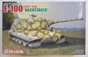DRAGON 1/35 6011X E-100 HEAVY TANK NACHTJAGER