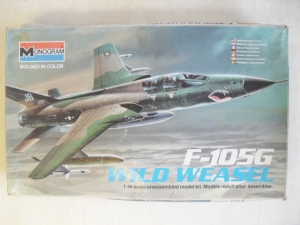 MONOGRAM 1/48 5806 F-105G WILD WEASEL