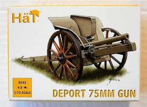 HAT INDUSTRIES 1/72 8242 DEPORT 75mm GUN