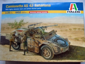 ITALERI 1/35 6452 CAMIONETTA AS 42 SAHARIANA