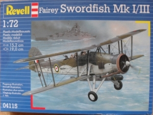 REVELL 1/72 04115 FAIREY SWORDFISH Mk.I/III