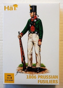 HAT INDUSTRIES 1/72 8084 1806 PRUSSIAN FUSILIERS