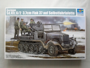 TRUMPETER 1/35 05532 Sd.Kfz. 6/2 3.7cm FLAK 37 AUF SELBSTFAHRLAFETTE