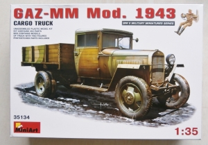 MINIART 1/35 35134 GAZ-MM Mod.1943 CARGO TRUCK