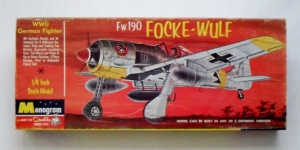 MONOGRAM PRE BLUE BOX 1/48 PA107 FOCKE-WULF Fw 190