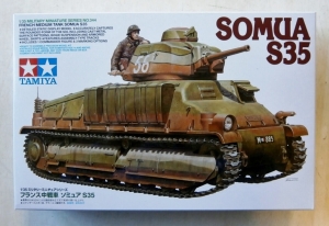 TAMIYA 1/35 35344 FRENCH MEDIUM TANK SOMUA S35