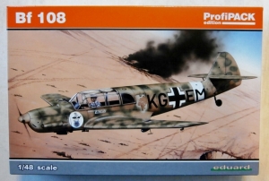 EDUARD 1/48 8078 MESSERSCHMITT Bf 108 PROFIPACK