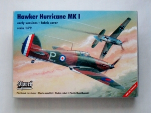 SWORD 1/72 72012 HAWKER HURRICANE Mk.I FABRIC COVER
